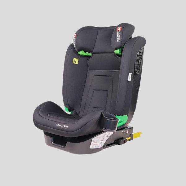 Silla coche infantil | IsoFix |I-Size|100-150cm| Reclinable 3 posiciones |Grupo 2/3|15-36kg|3,5-12años|Lionfix Max|Mobiclinic