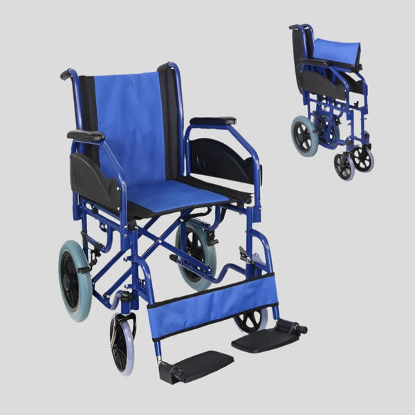 Silla de ruedas | VIP | Plegable | Reposabrazos y reposapiés extraíbles | Maestranza | Mobiclinic